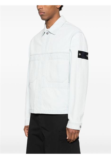 denim-rinsed jacket man indigo STONE ISLAND | L1S14 4100006 S00J9VJ203